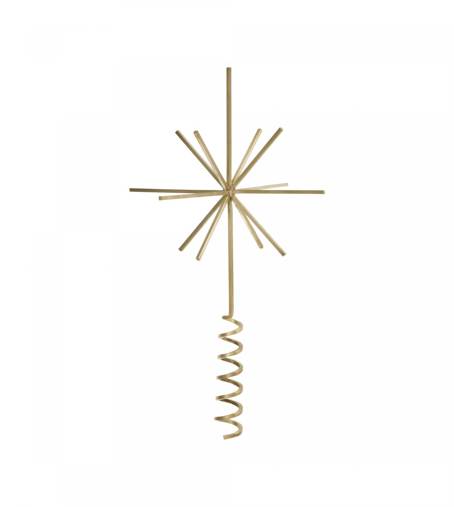 Etoile pour sapin en Laiton Christmas tree top star Etoile pour sapin en Laiton Christmas tree top star
