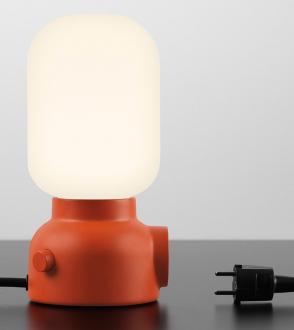 Lampe de table Plug - Rouge