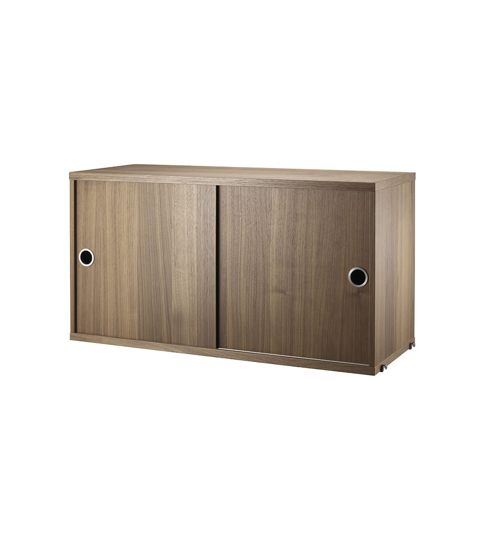 Cabinet 2 portes coulissantes string