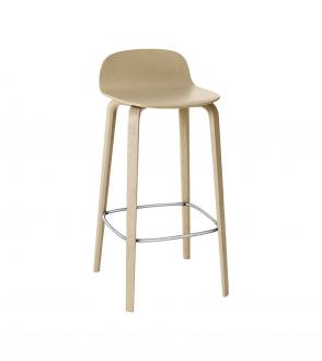 Tabouret Visu - H75 cm - Chêne