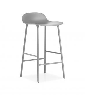 Tabouret de bar Form h65cm Pieds Metal