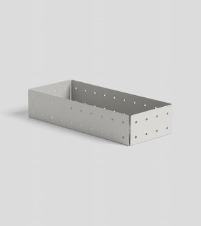 Punched organizer Pen tray