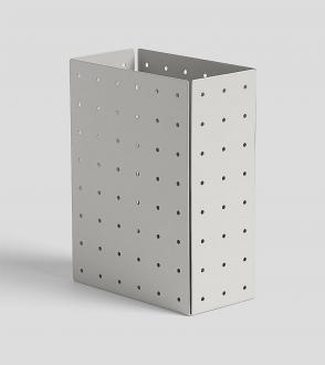 Punched organizer kitchen ustensils holder