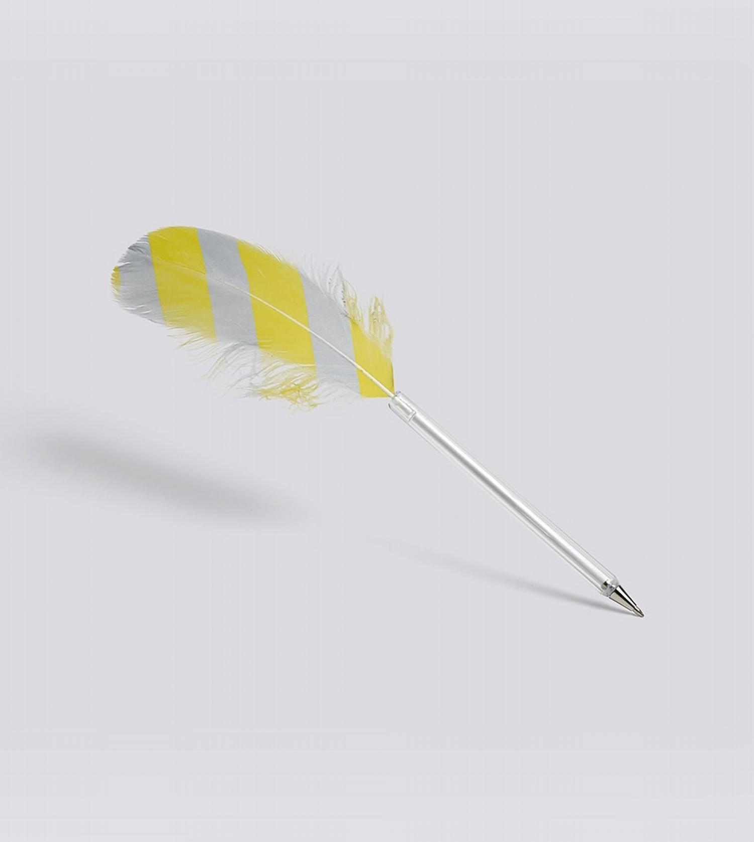 Stylo à bille avec plume Feather