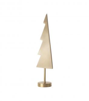 Petit sapin décoratif en laiton plein Winterland Brass tree Solid