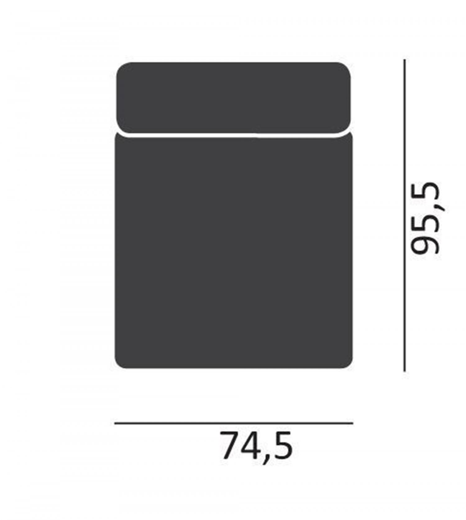 Dimensions Module Mags 1063 Flamiber Petrol Blue J4