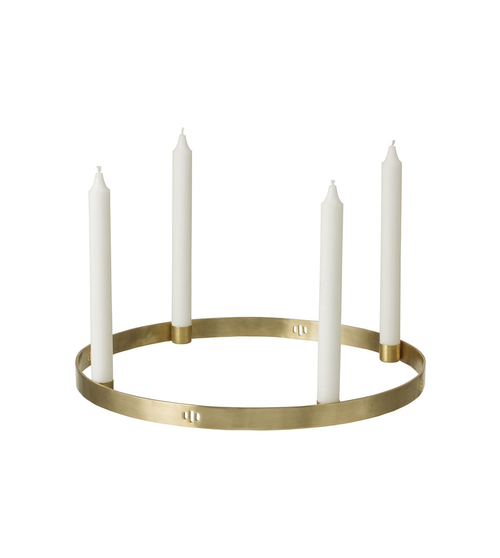 Bougeoir circulaire laiton Candle holder