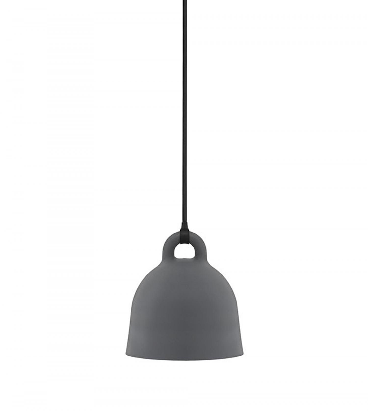 Suspension Bell lamp X-small grey