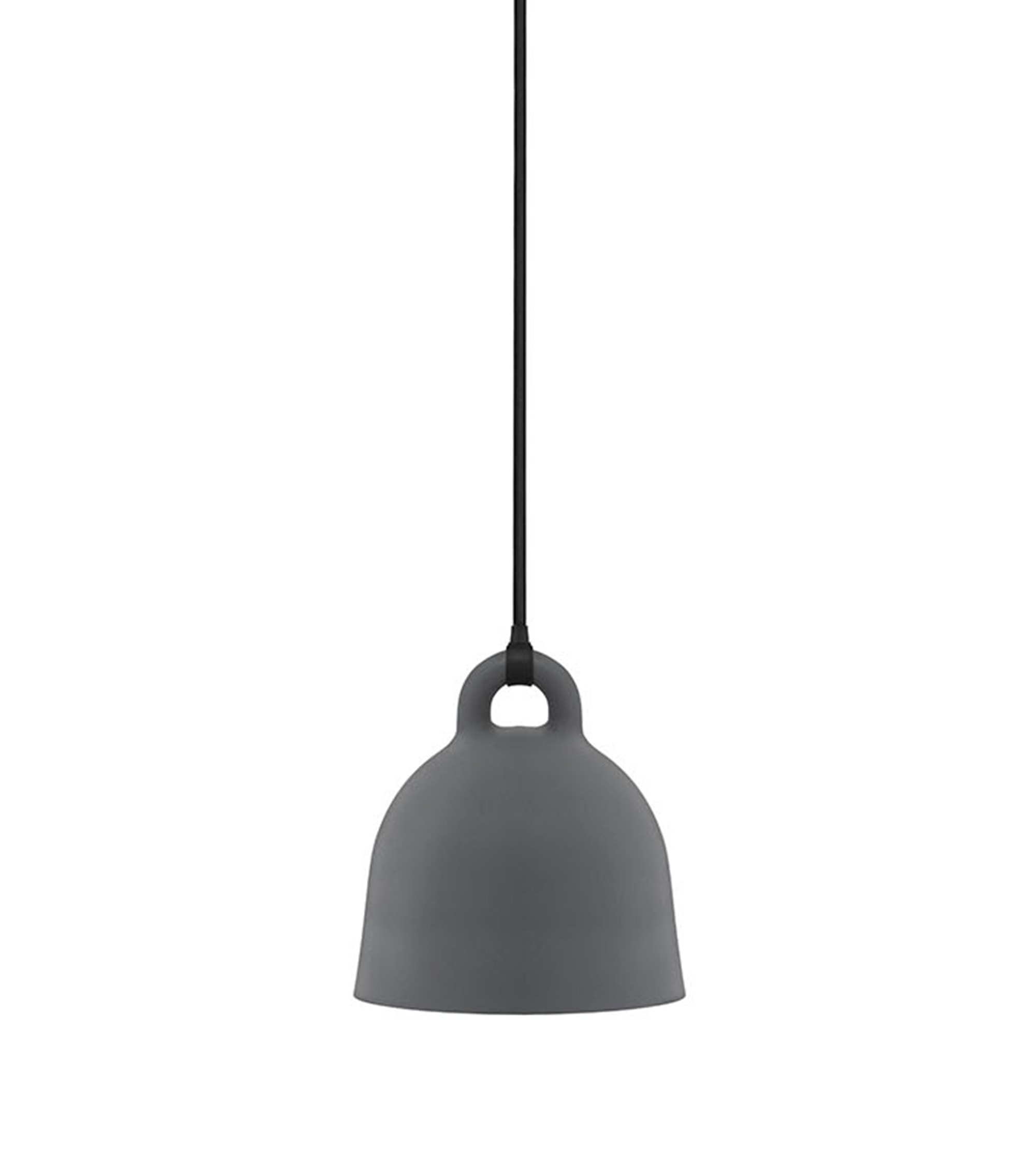 Suspension Bell lamp X-small grey