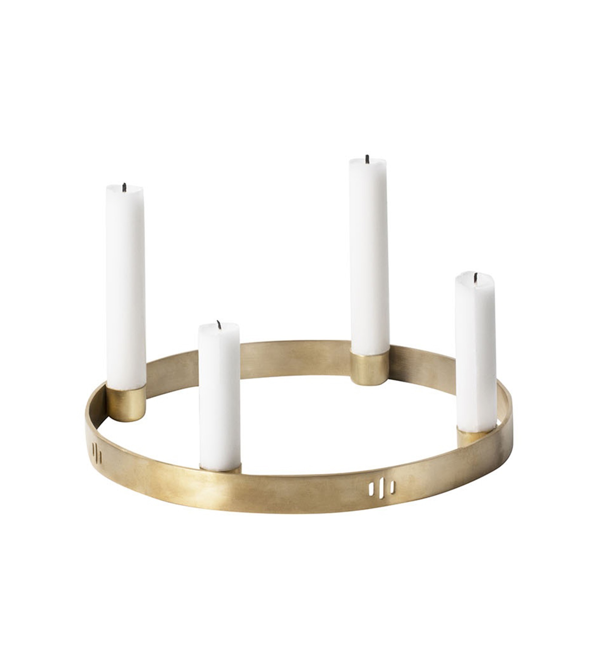 Bougeoir circulaire laiton Candle holder - Petit modèle