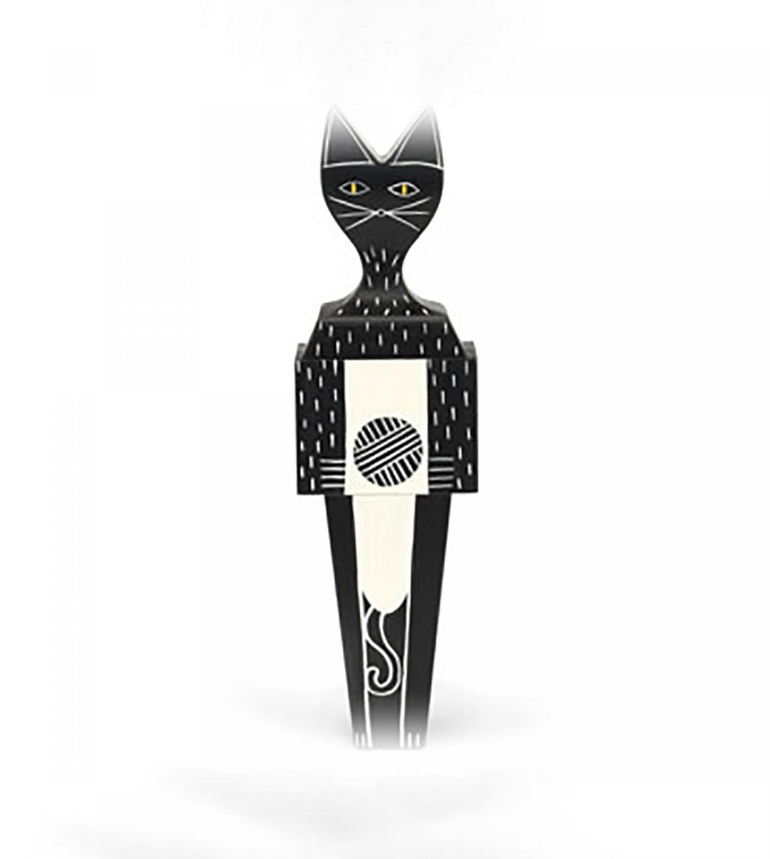 Wooden Doll Cat