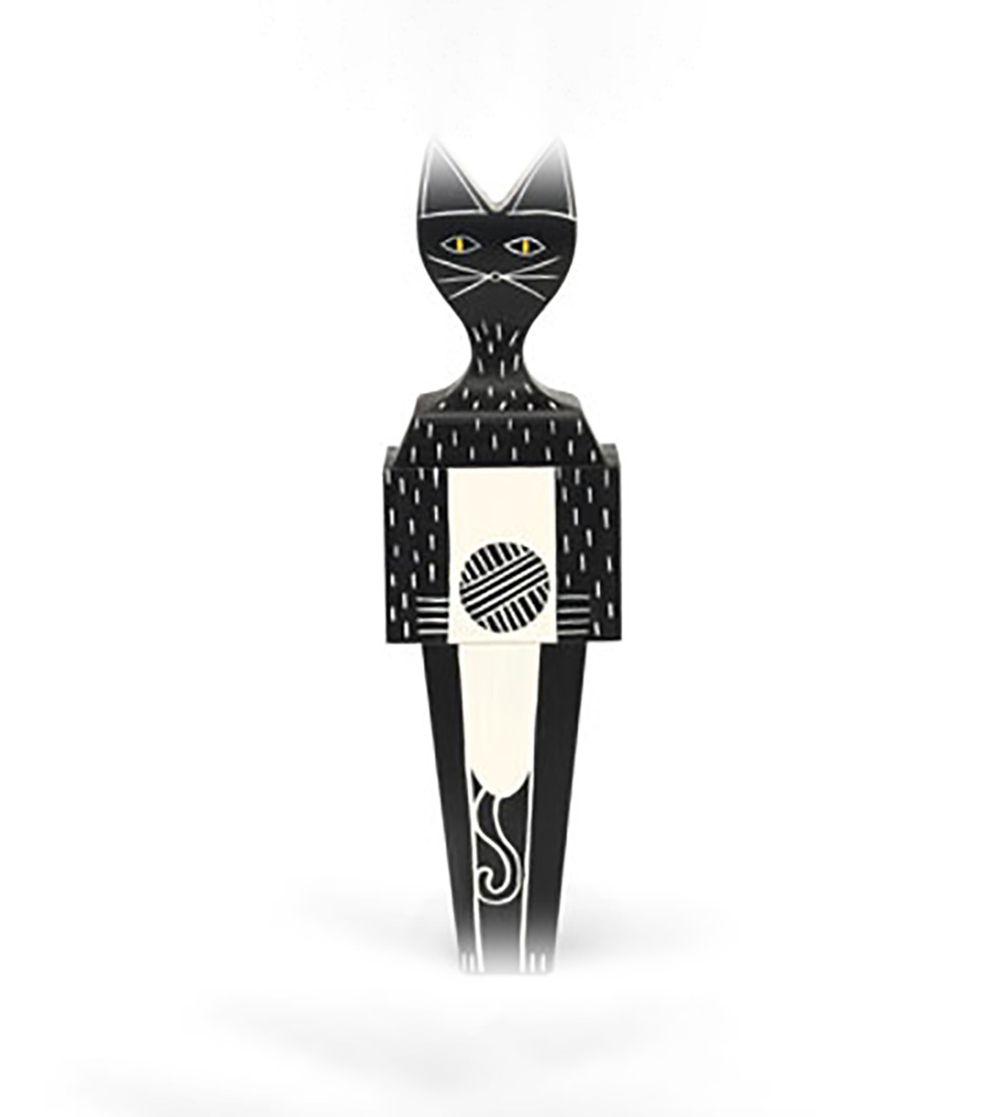 Wooden Doll Cat