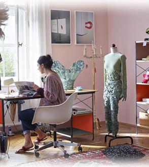 Unité de rangement 1 étage / Eames Storage Unit ESU, Shelf