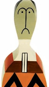 Poupée en bois / Wooden Doll No. 17