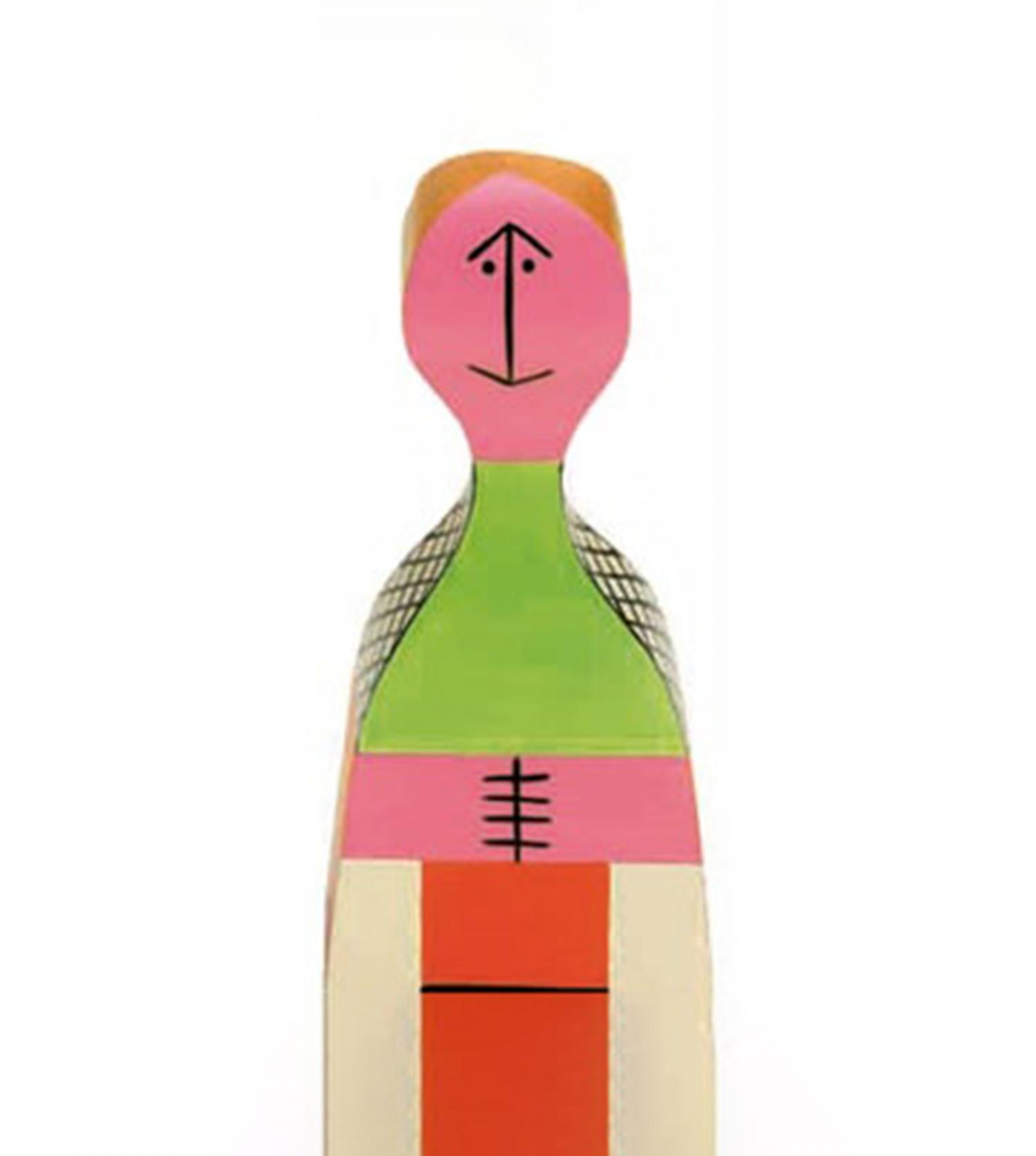 Poupée en bois / Wooden Doll No. 19