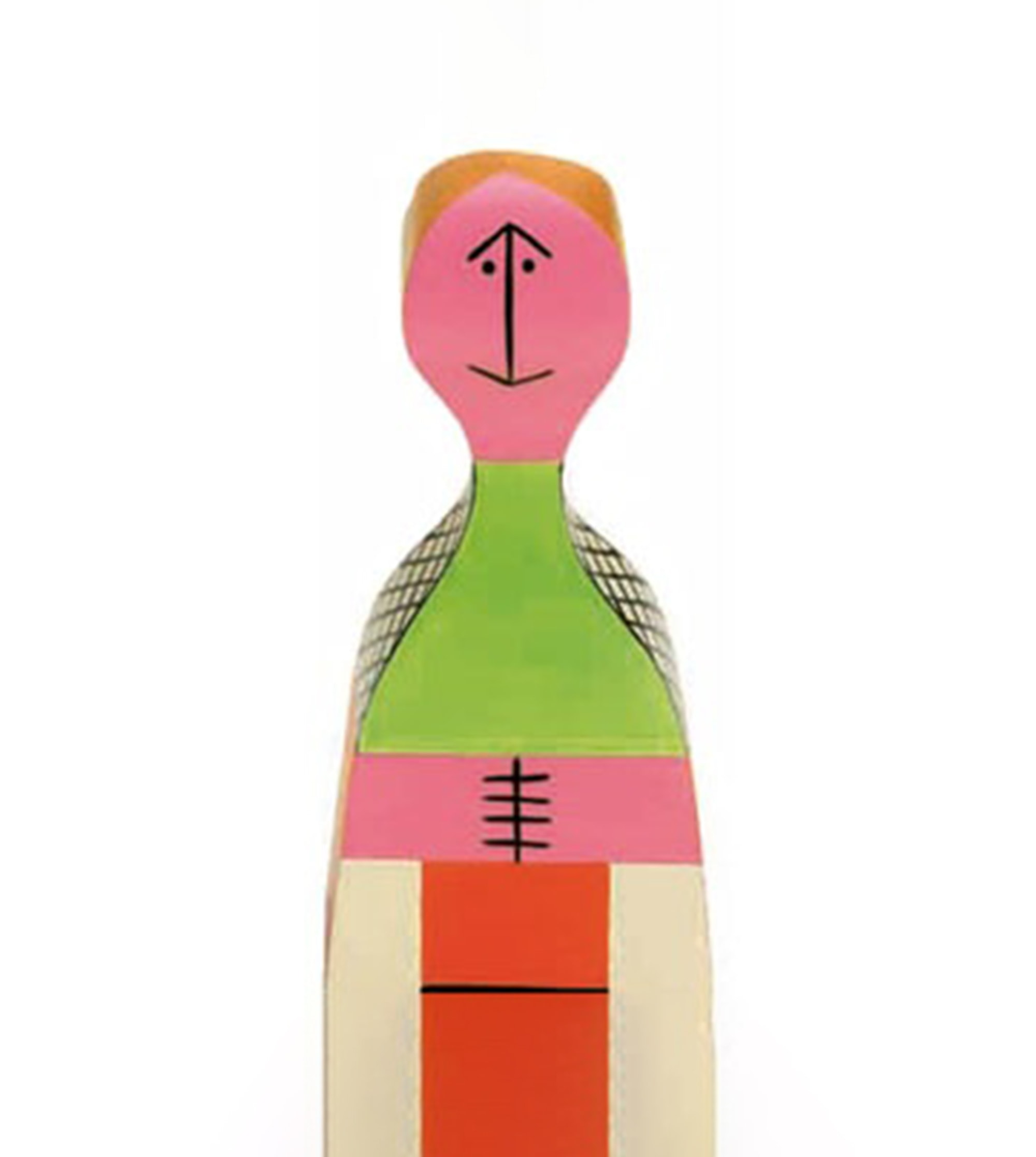 Poupée en bois / Wooden Doll No. 19