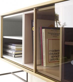 Meuble Aura avec portes vitrées