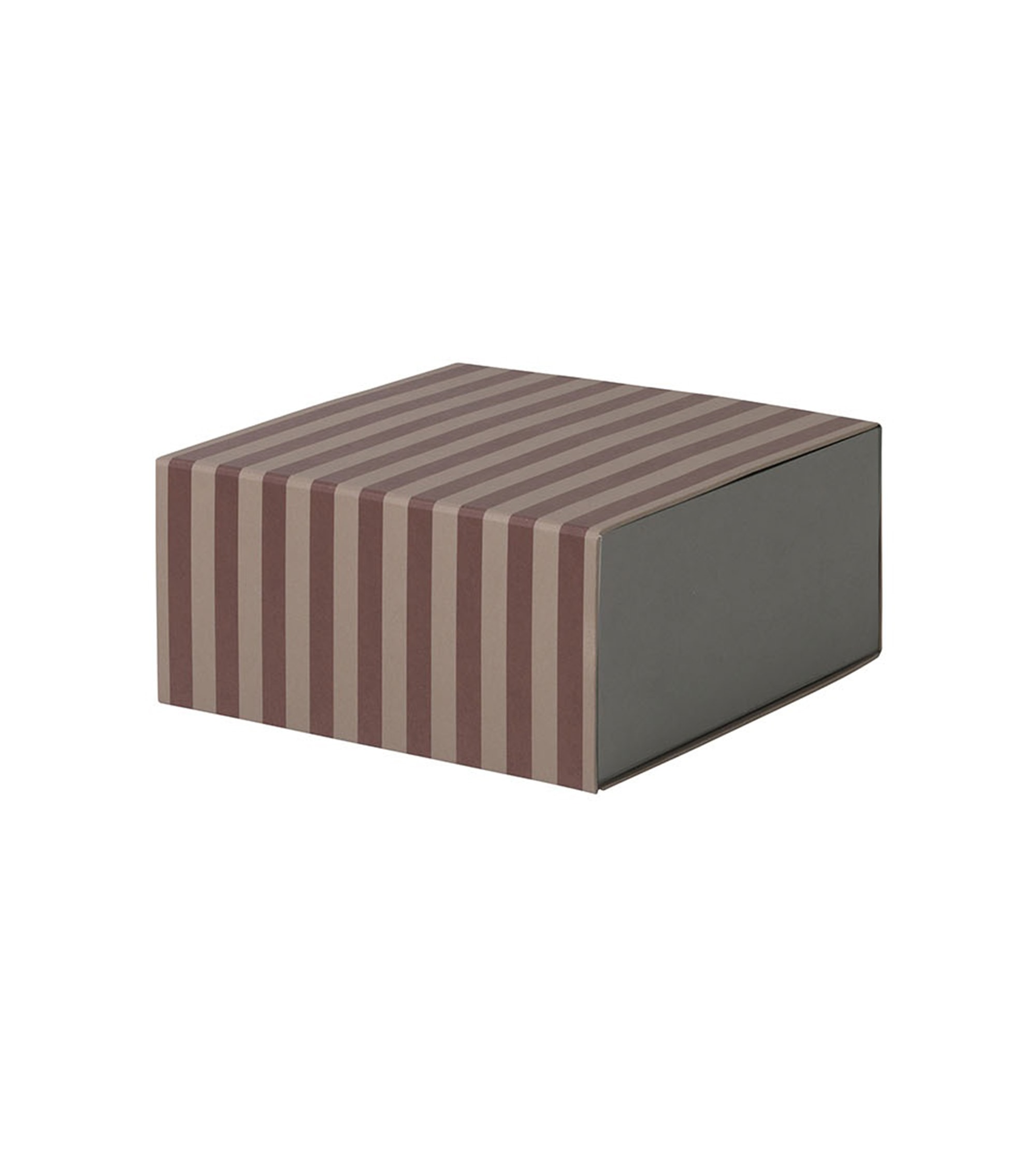 Boite Striped - Cube