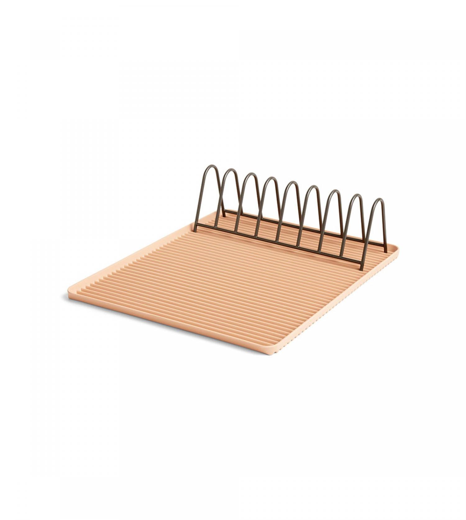 égouttoir plateau + porte assiettes / Dish drainer tray + rack