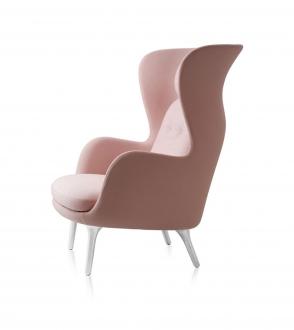 Fauteuil Ro - Piètement aluminium brossé