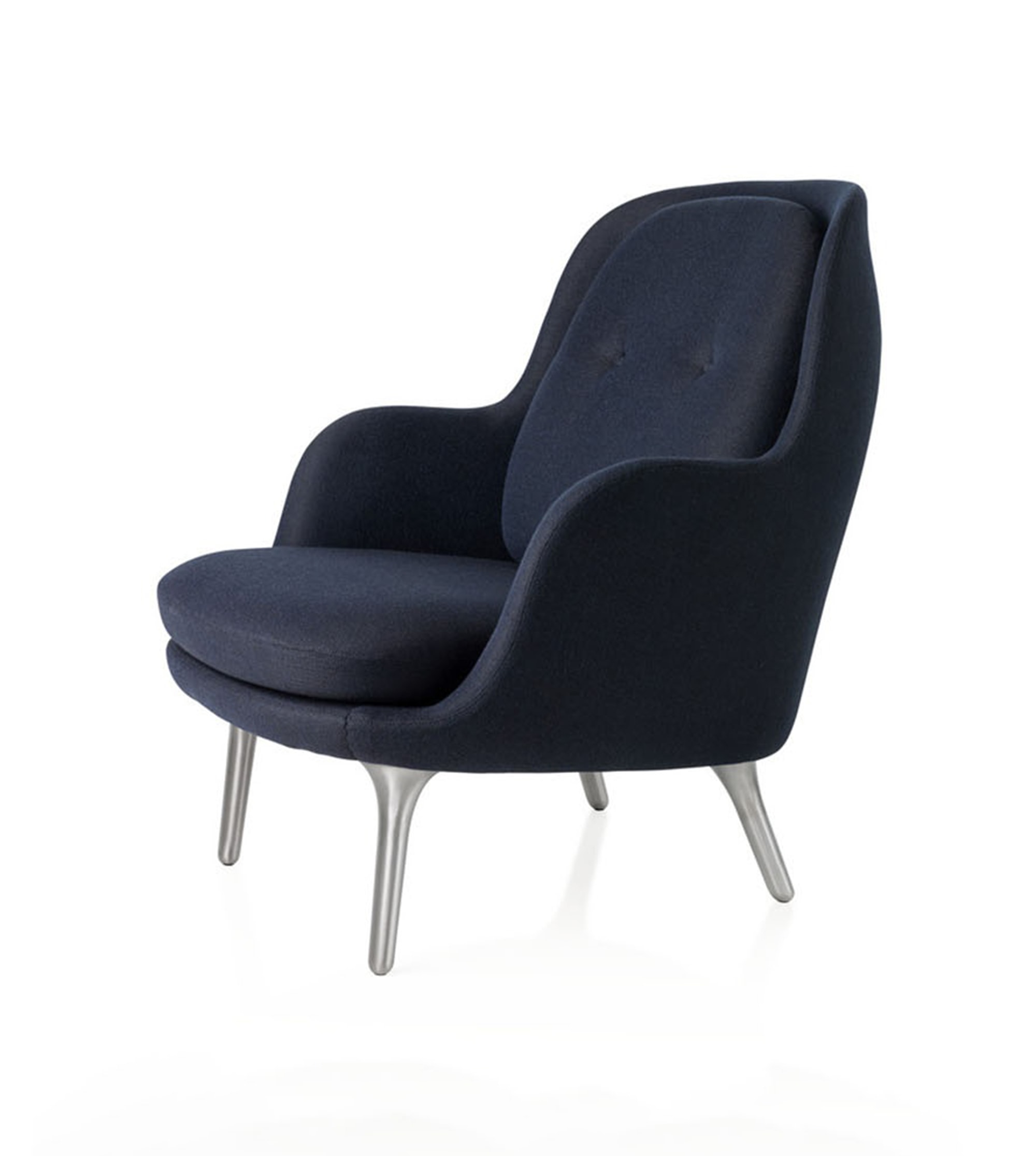 Fauteuil Fri - Piètement aluminium brossé