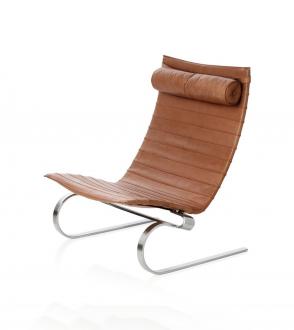 Fauteuil PK20 - Cuir