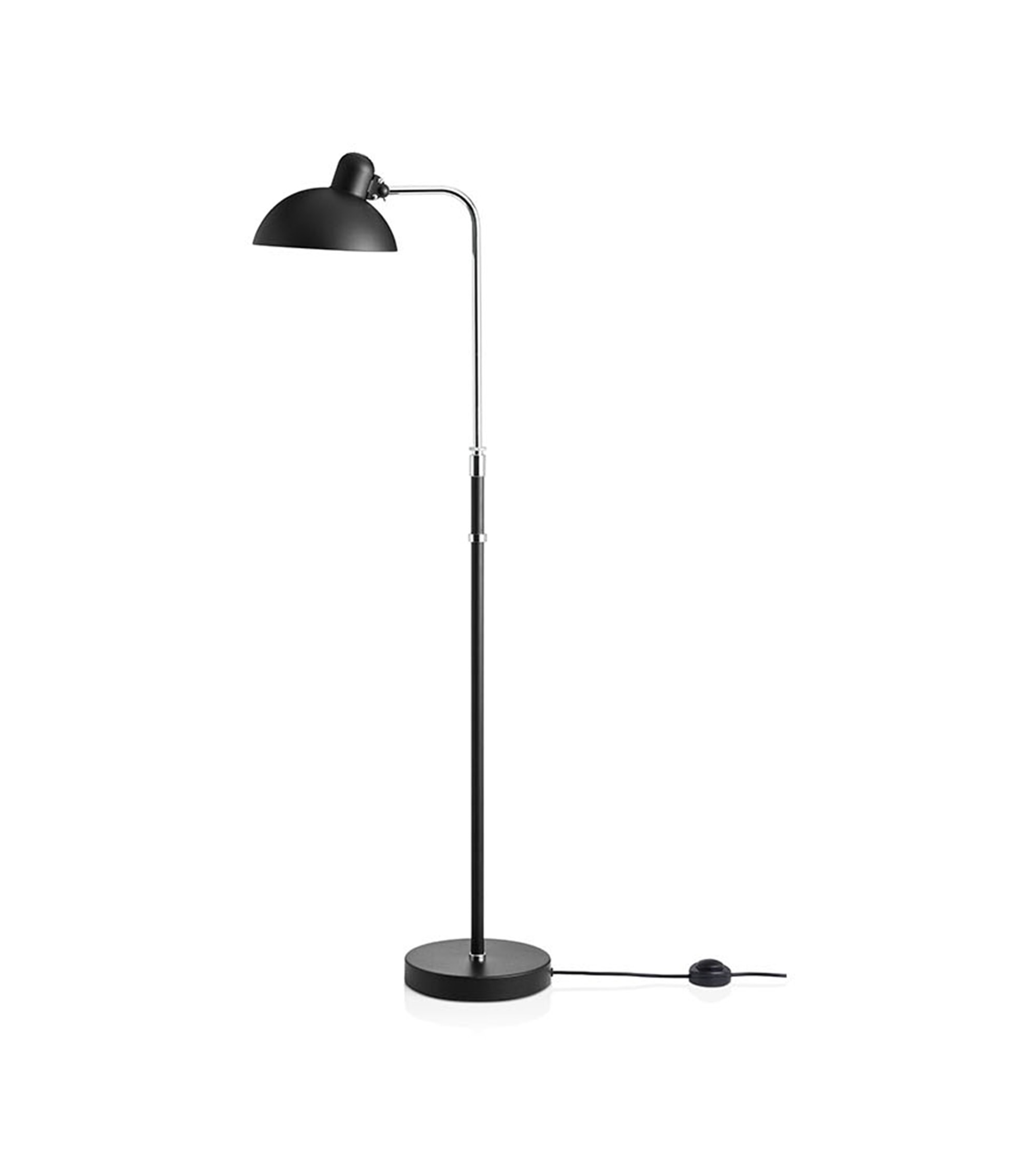 Lampadaire Kaiser Idell 6580-F - hauteur ajustable_noirmat