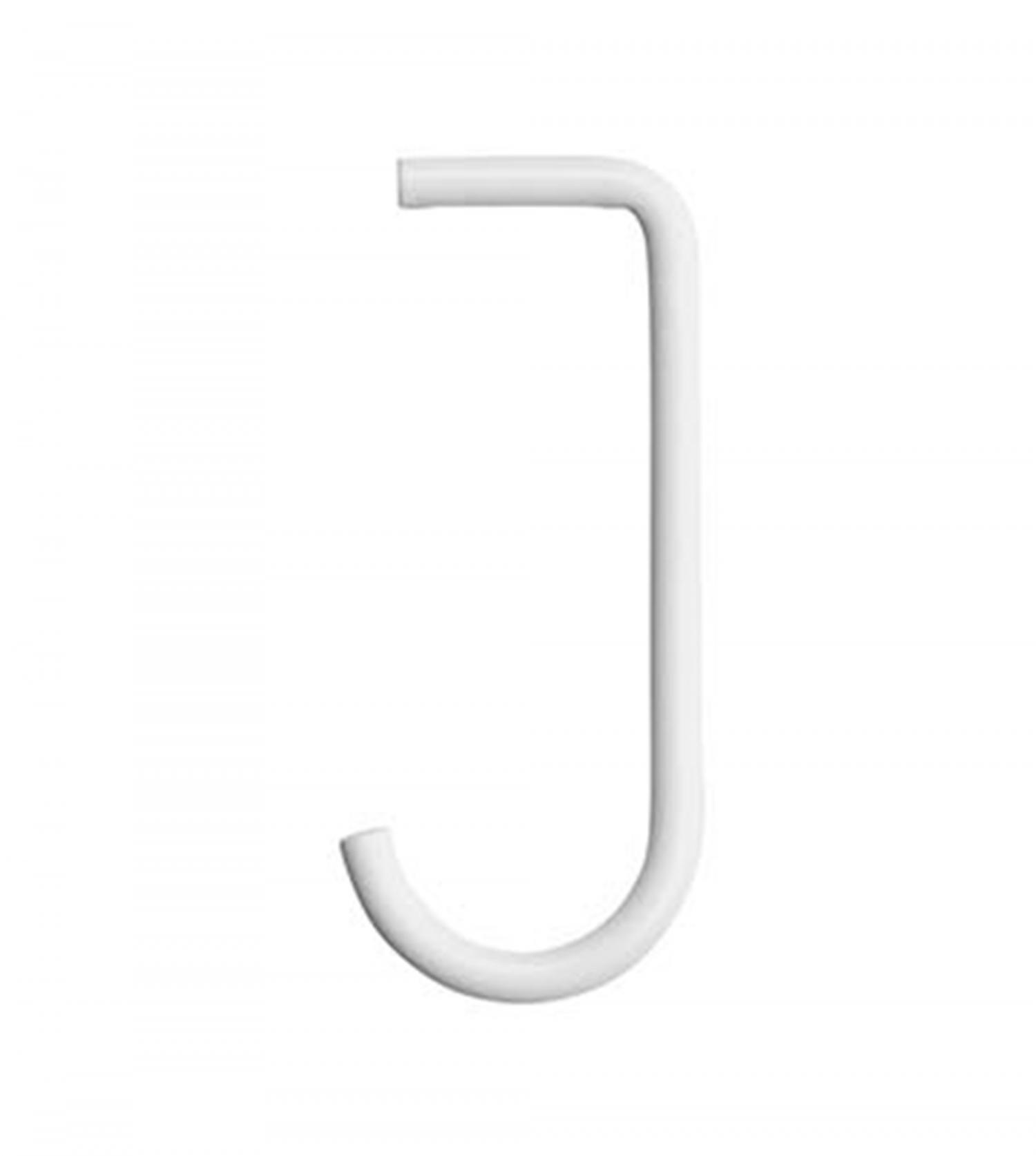 Crochet en J pour étagères String en métal (par 5) - Système String