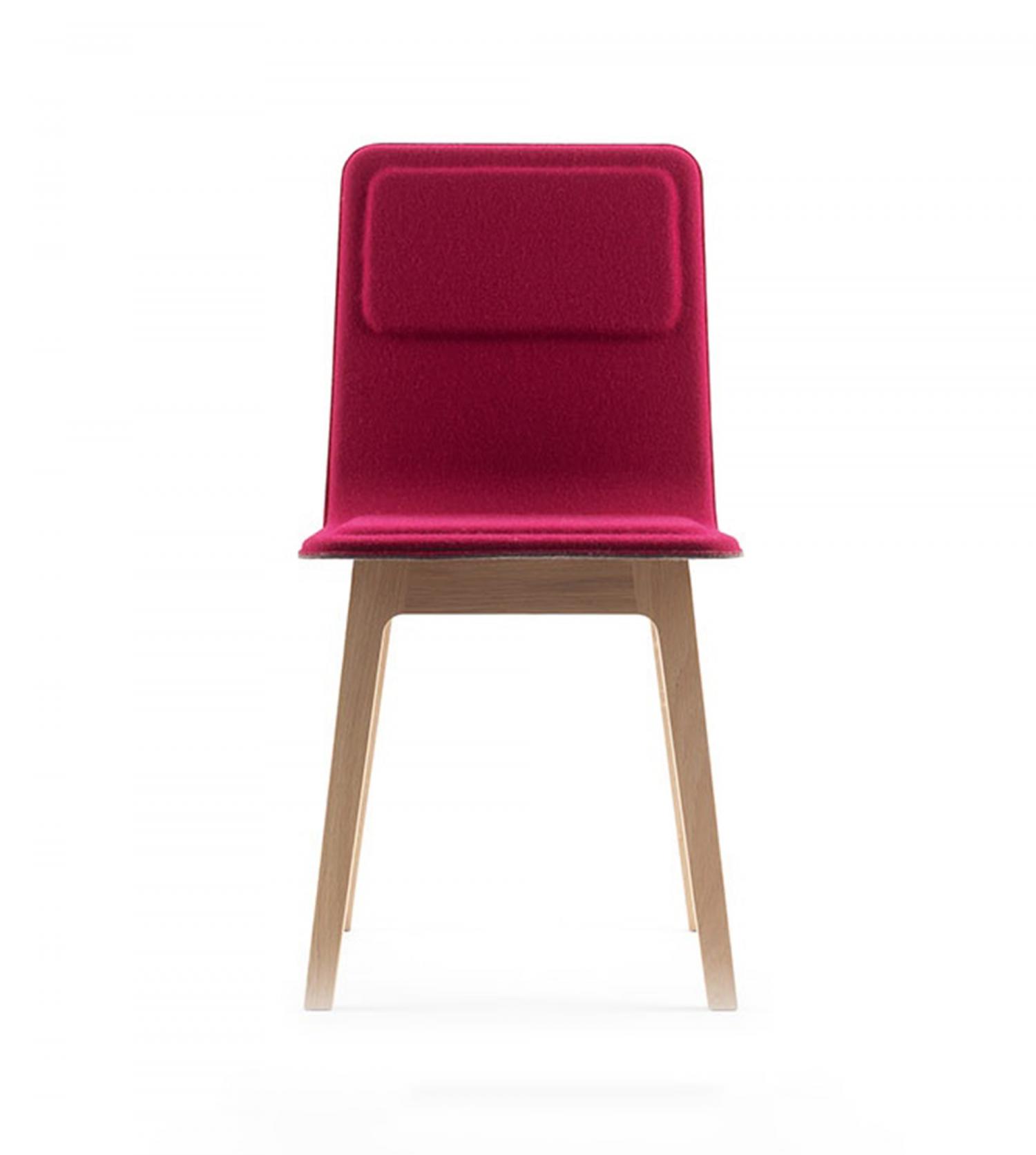 Chaise Laia dossier arrière feutre