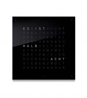 Horloge Qlocktwo Classic Black Ice Tea BLOU