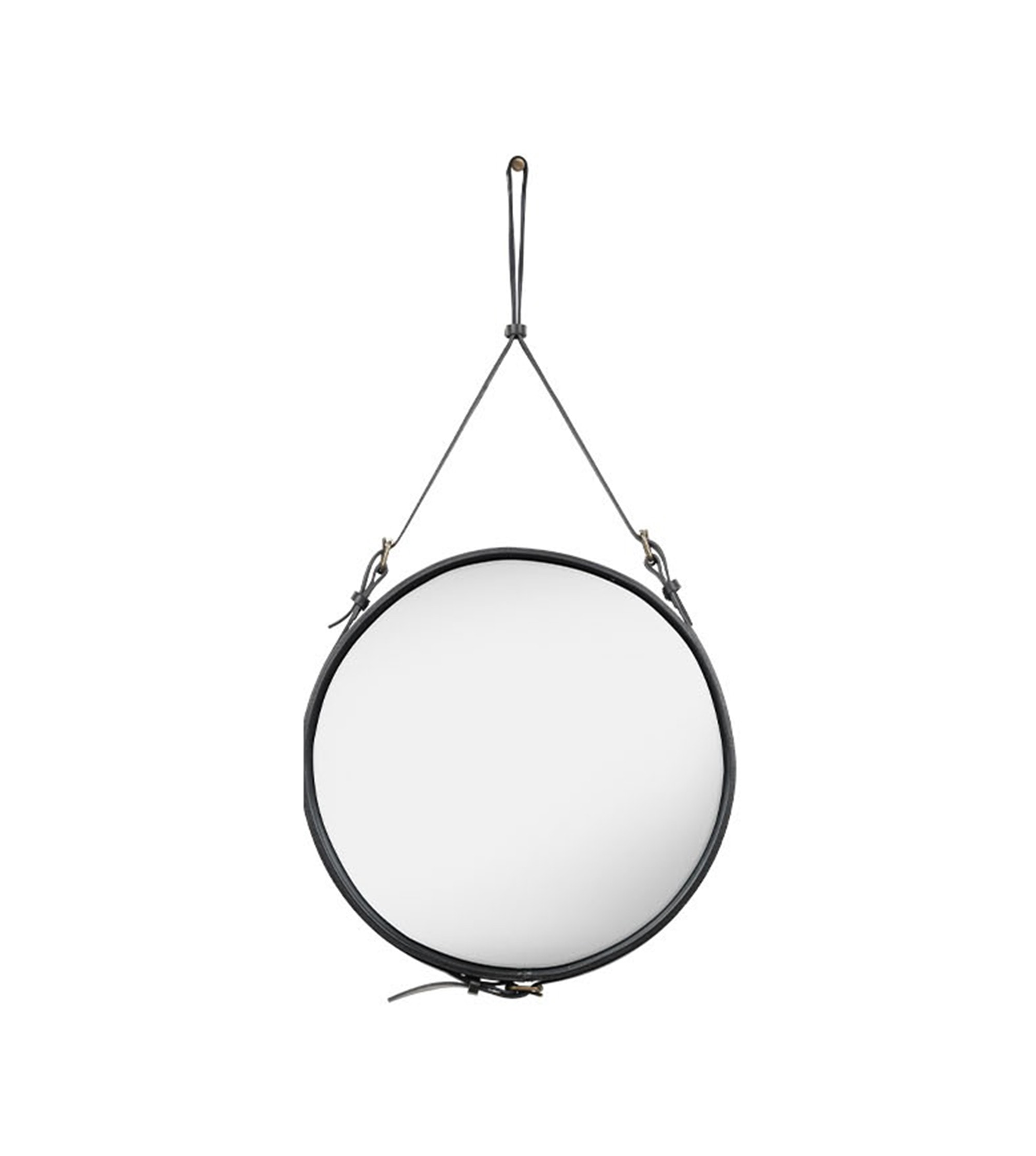 Miroir Adnet - Cuir - 58cm