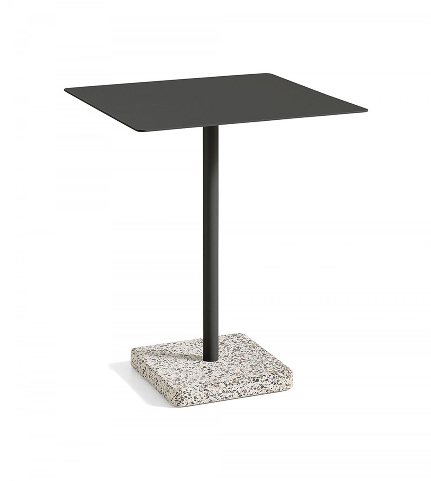 Table carré terrazzo 60 x 60 cm x H74 cm