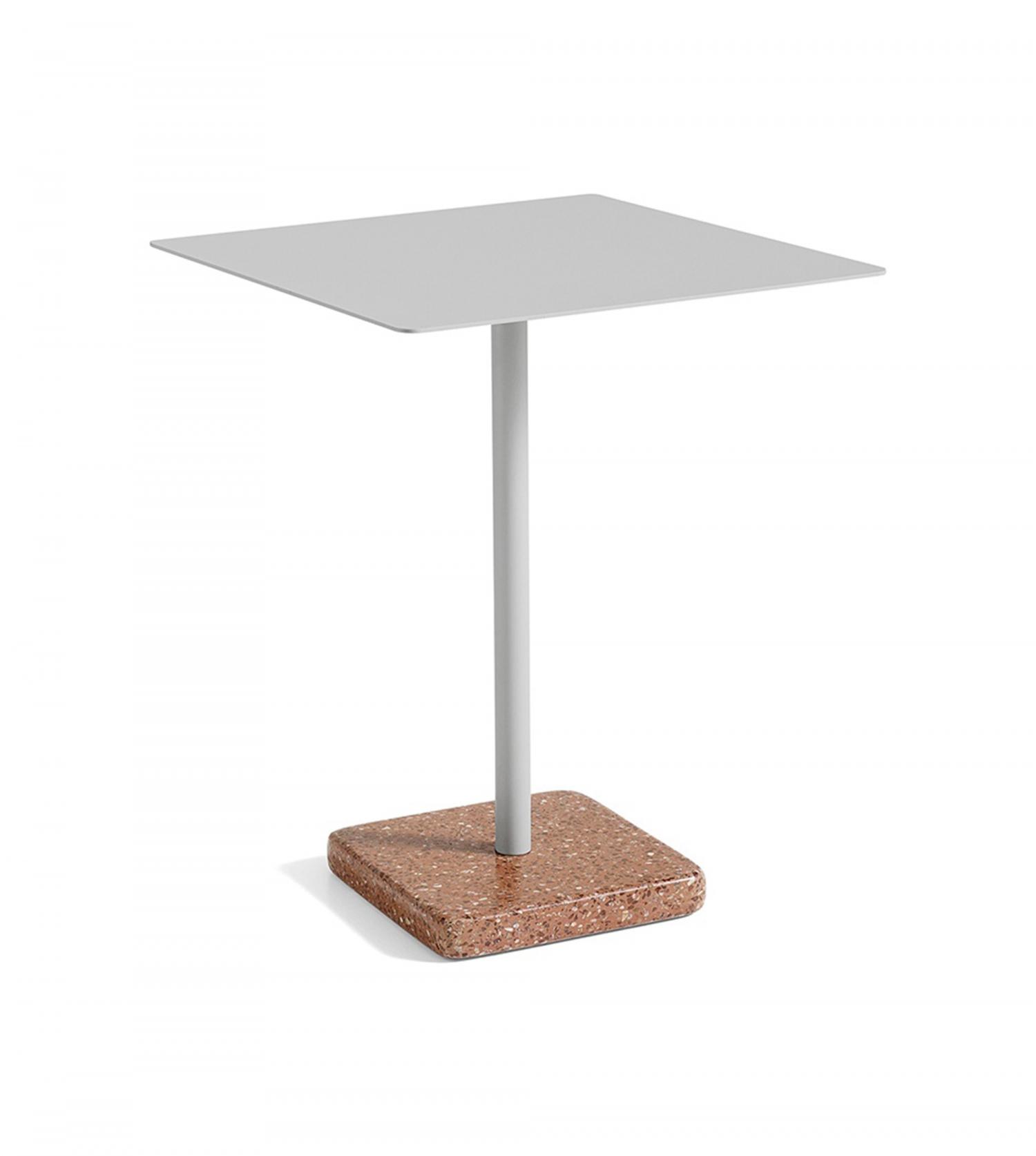 Table carré terrazzo 60 x 60 cm x H74 cm