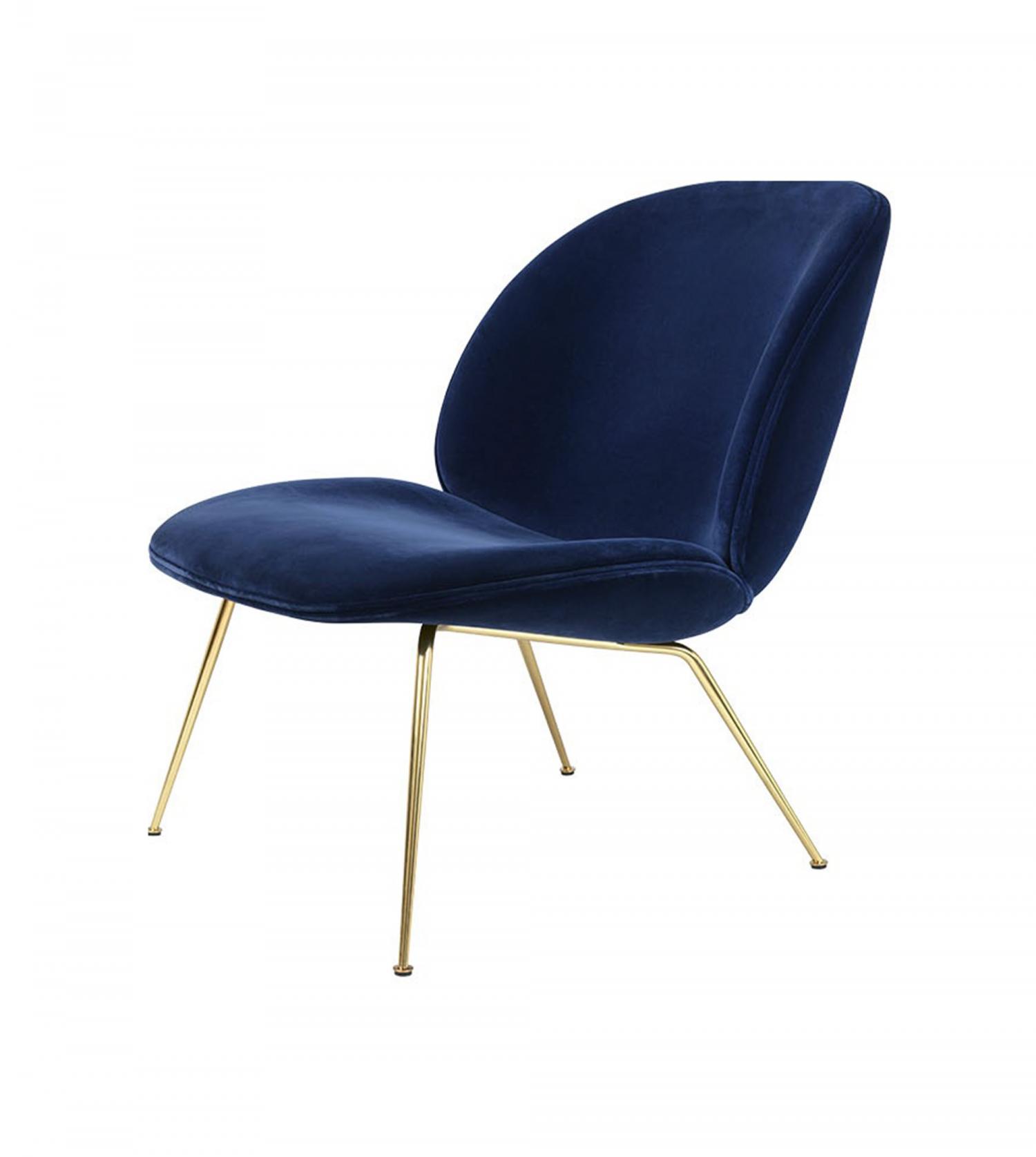 Fauteuil Beetle Lounge chair - Piètement Conic