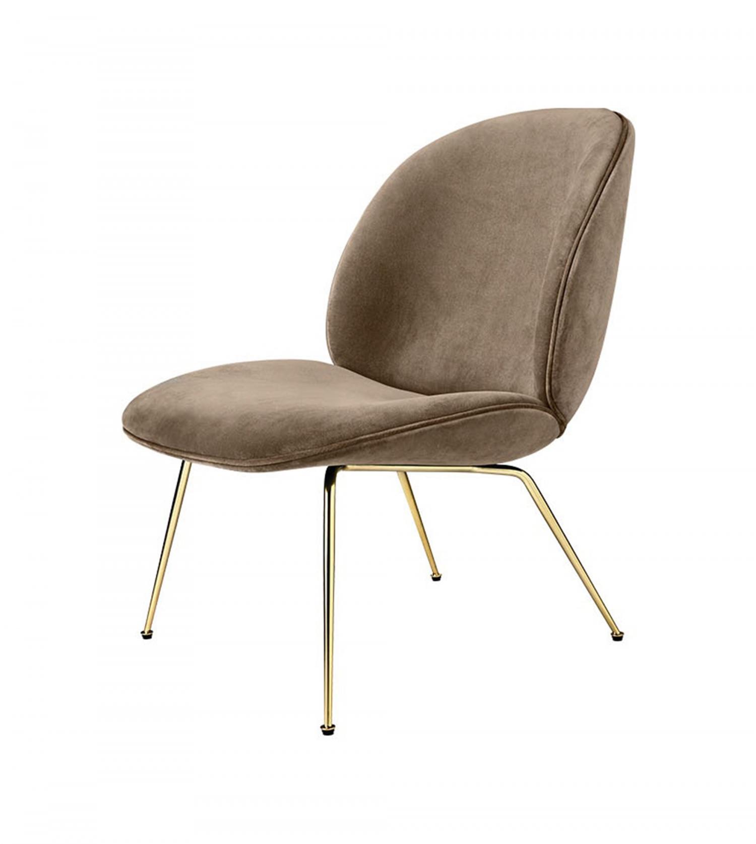 Fauteuil Beetle Lounge chair - Piètement Conic