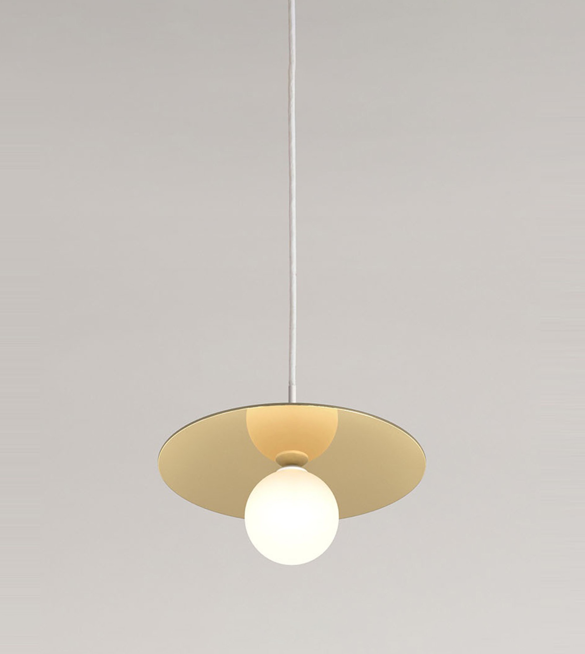 Suspension disc and sphere horizontal disc Atelier Areti