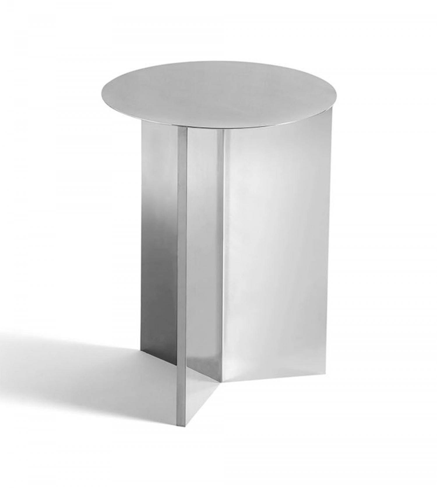 Table basse Slit table Ronde version haute