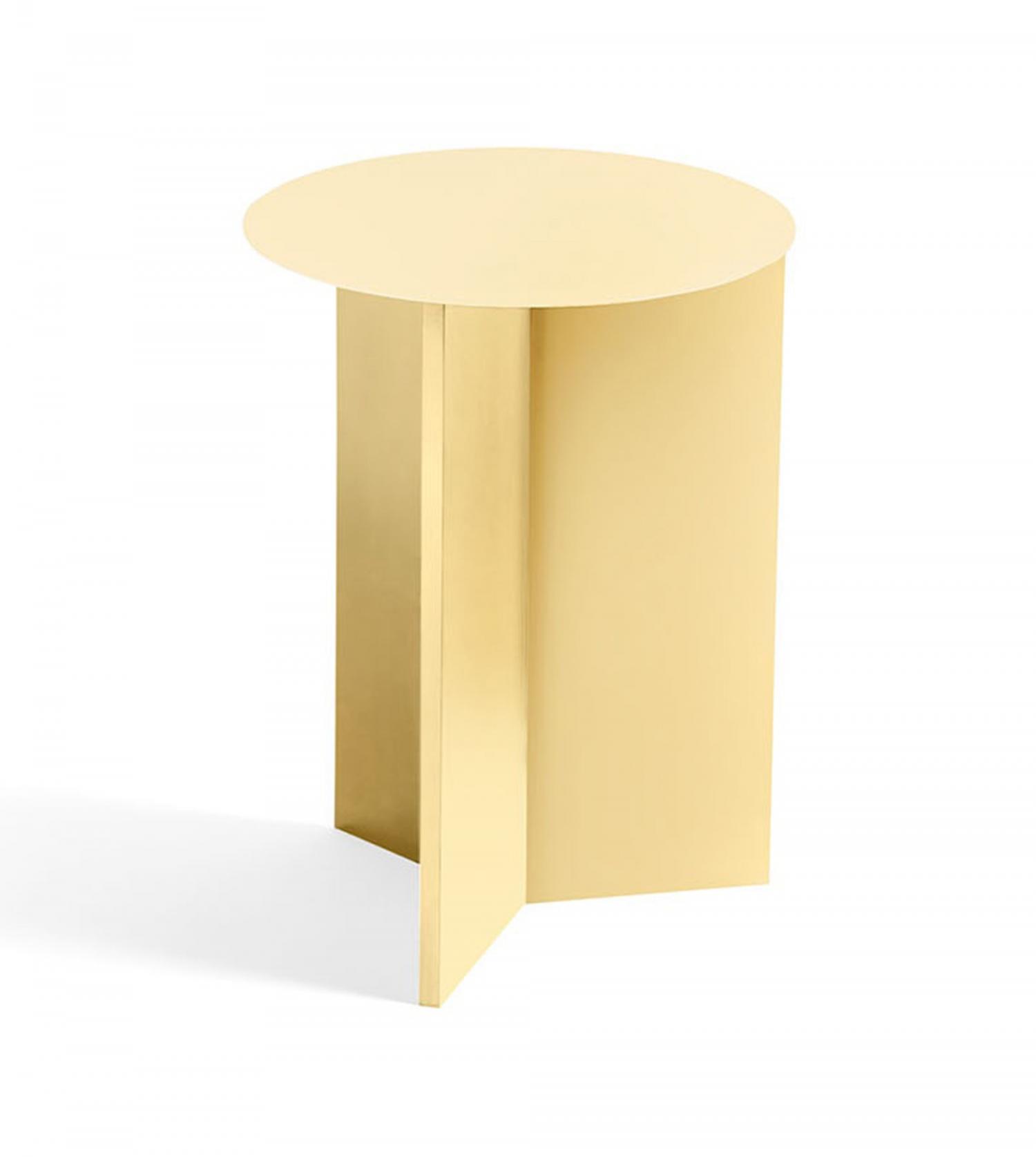 Table basse Slit table Ronde version haute