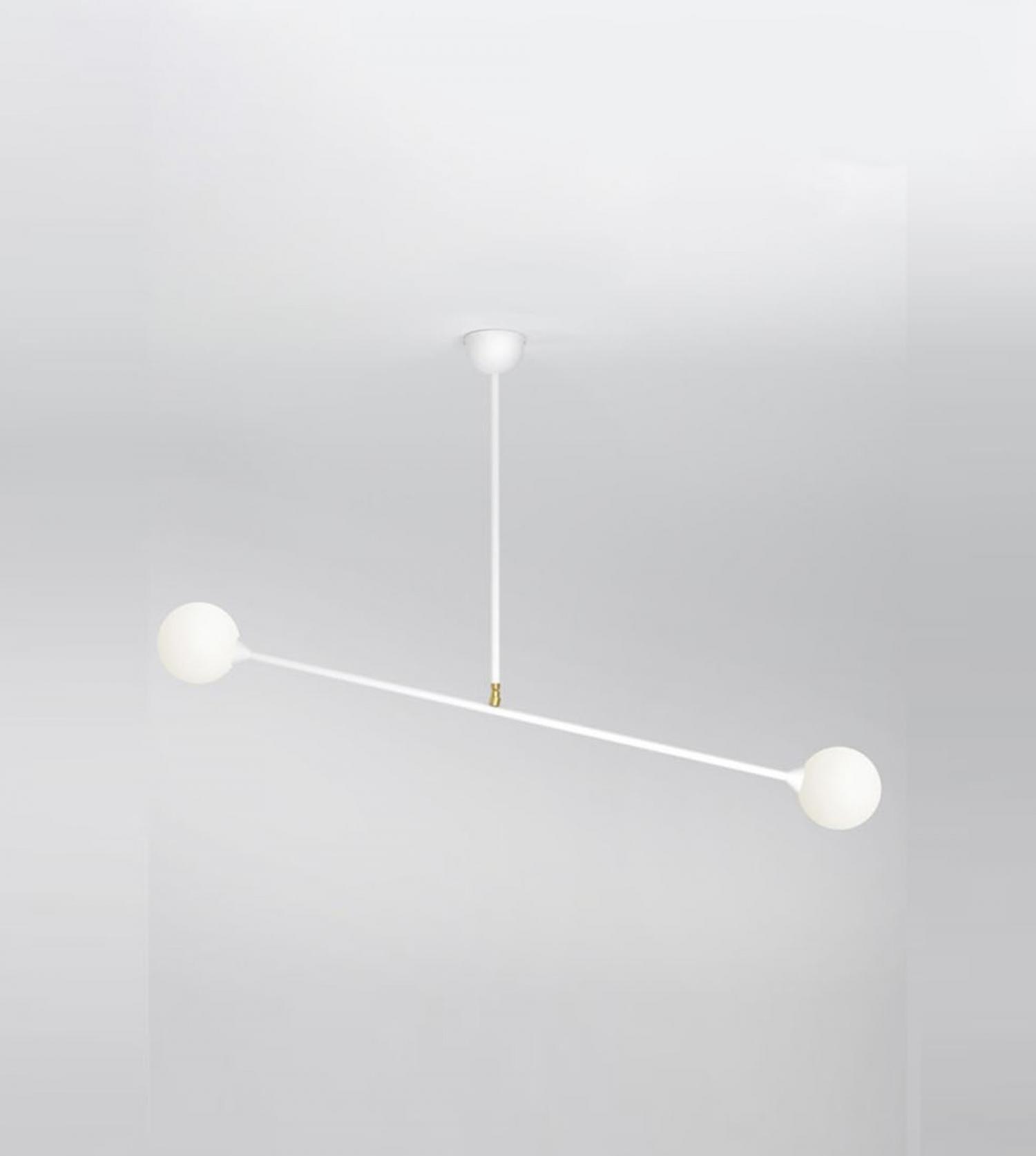 Plafonnier deux spheres Atelier Areti