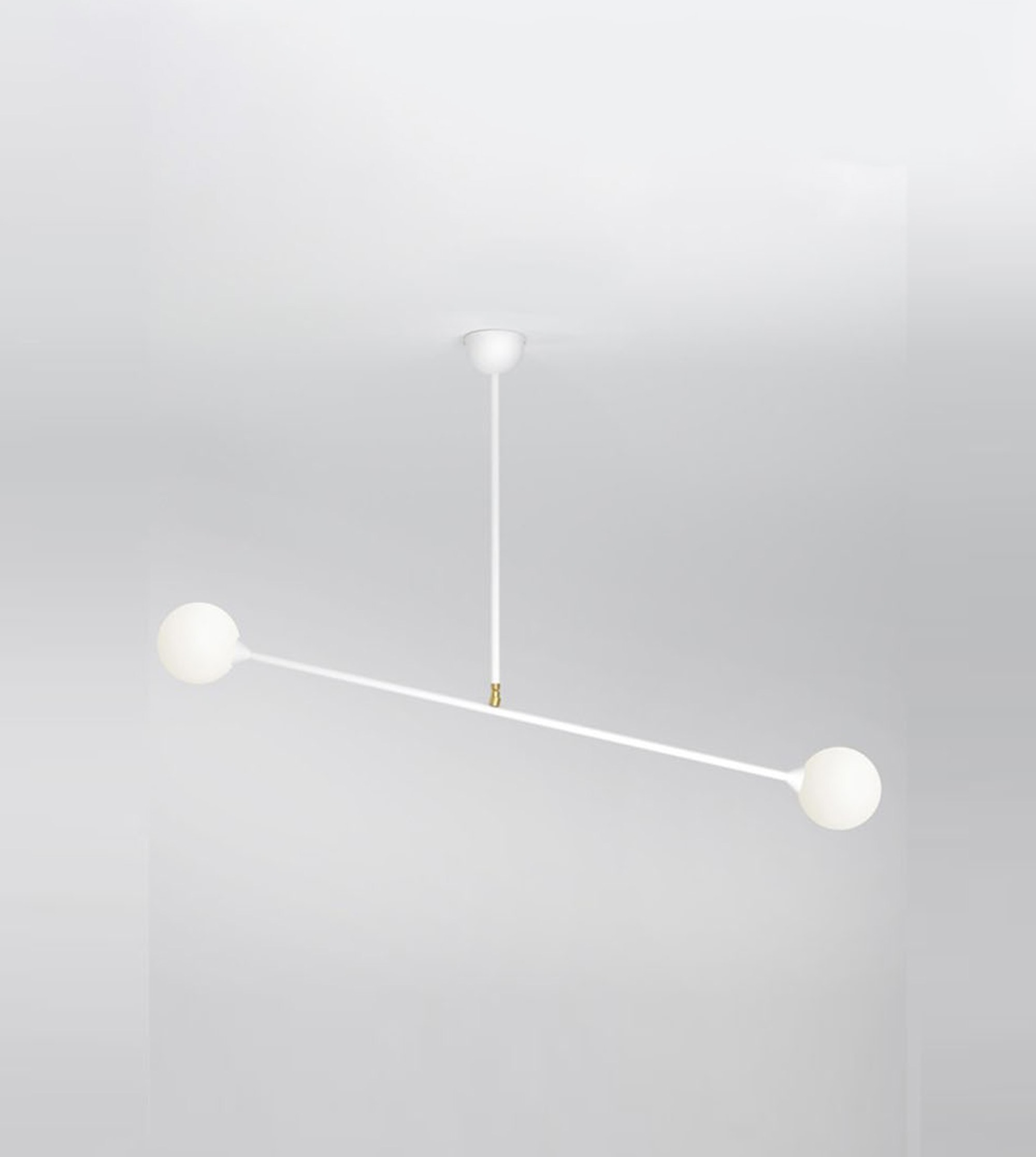 Plafonnier deux spheres Atelier Areti