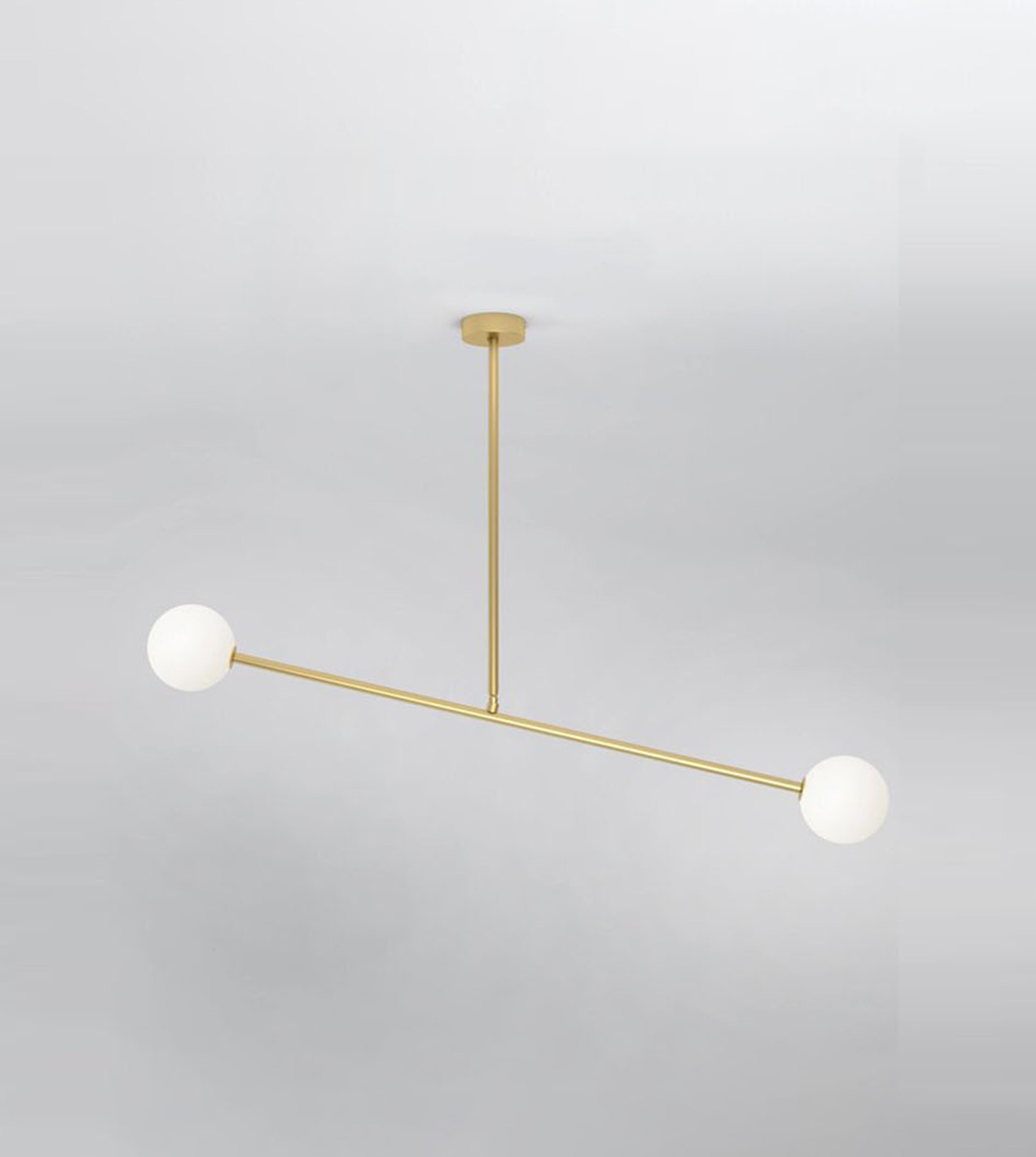 Plafonnier deux spheres Atelier Areti