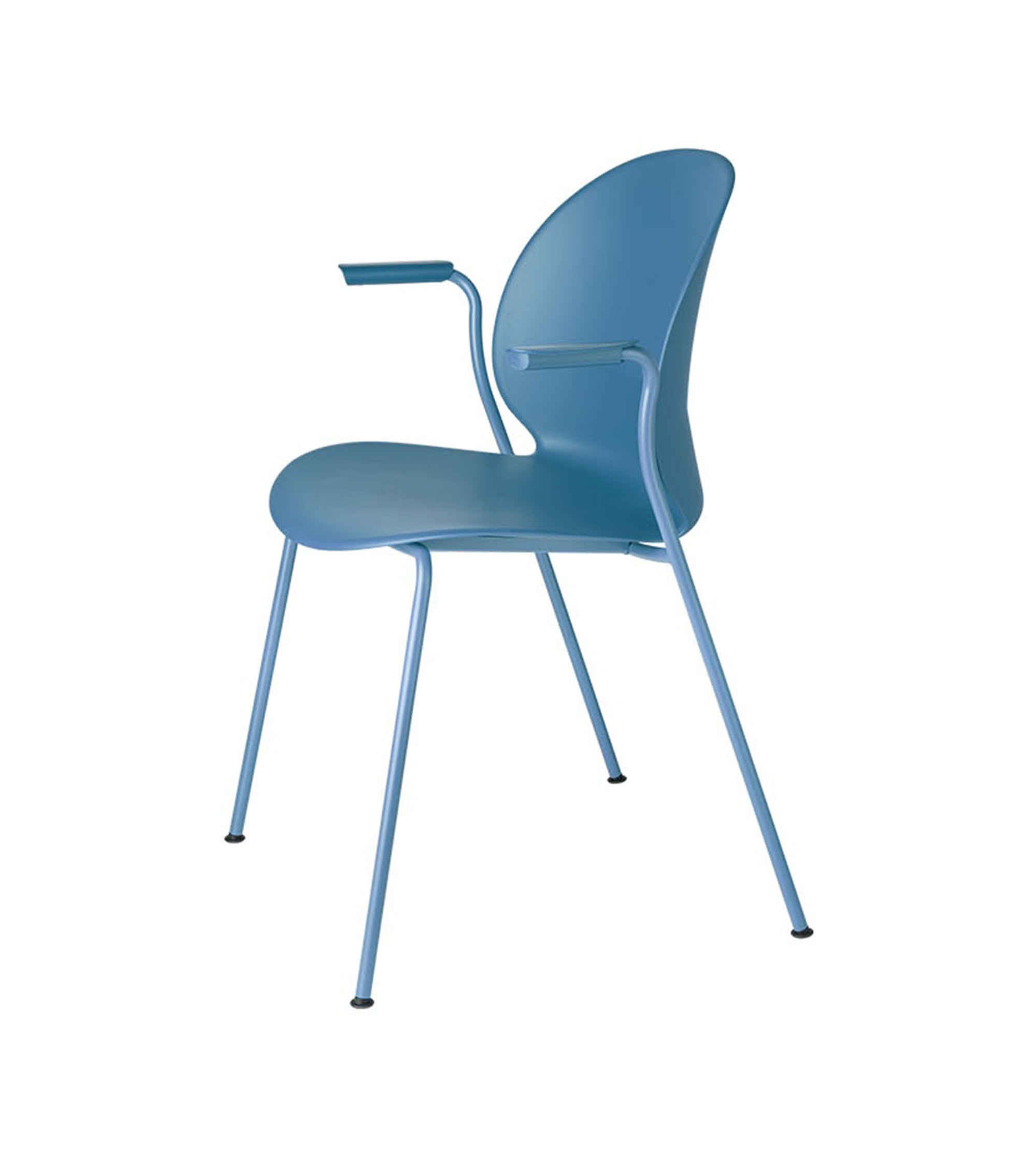 Chaise N02 Recycle avec accoudoirs - Bleu Clair