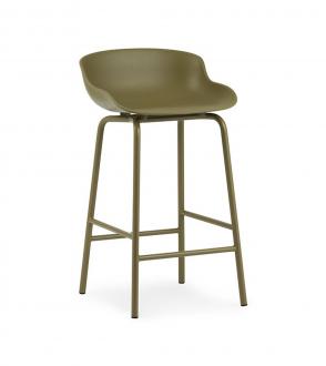 Tabouret Hyg - Piètement métal - H65