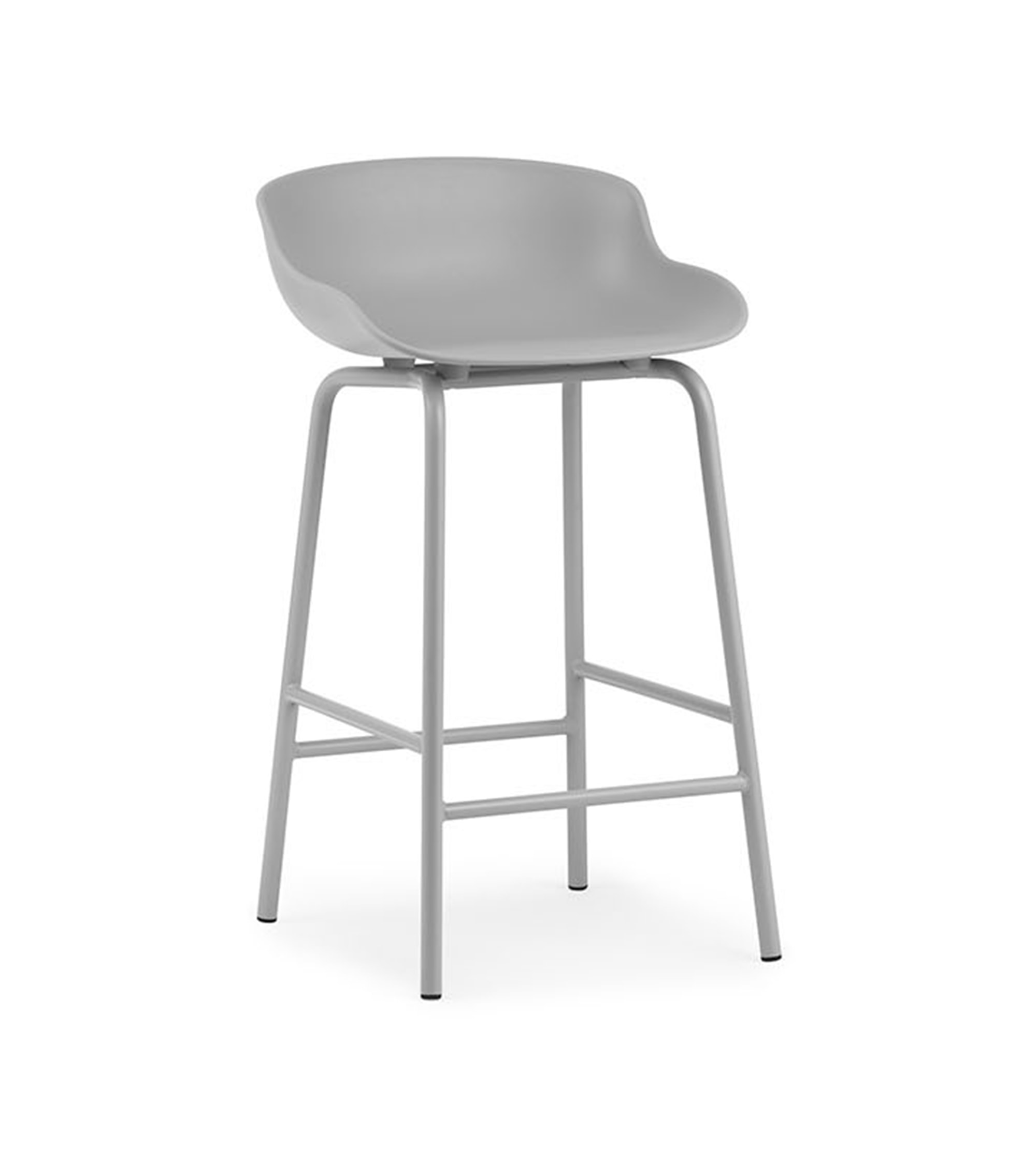 Tabouret Hyg - Piètement métal - H65