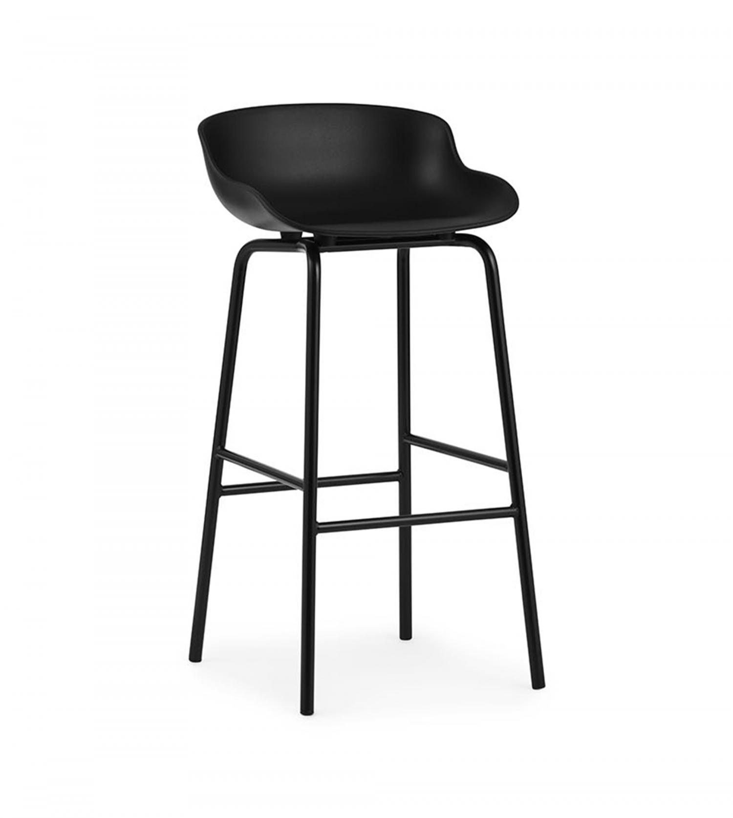 Tabouret Hyg - Piètement métal - H75