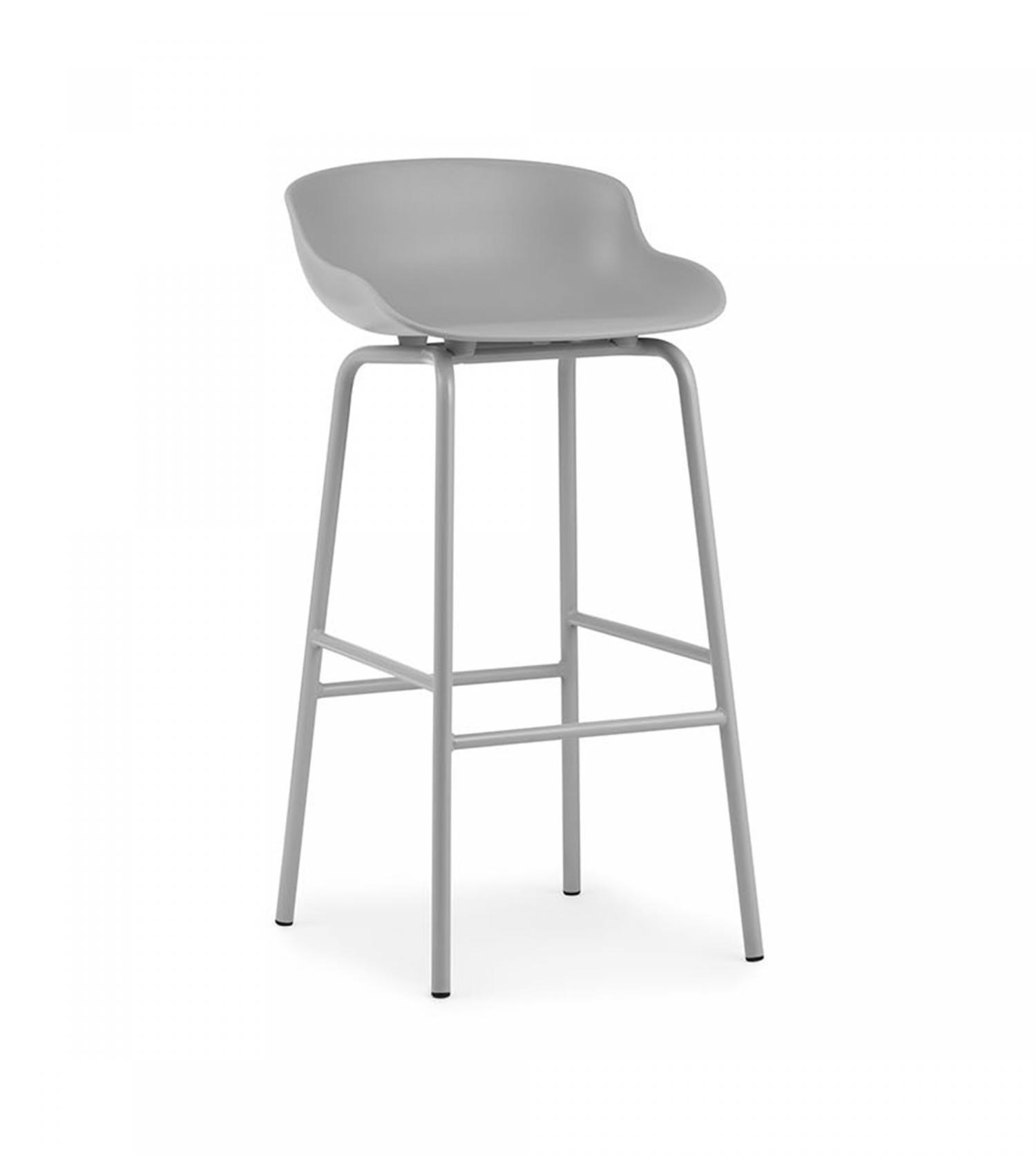 Tabouret Hyg - Piètement métal - H75