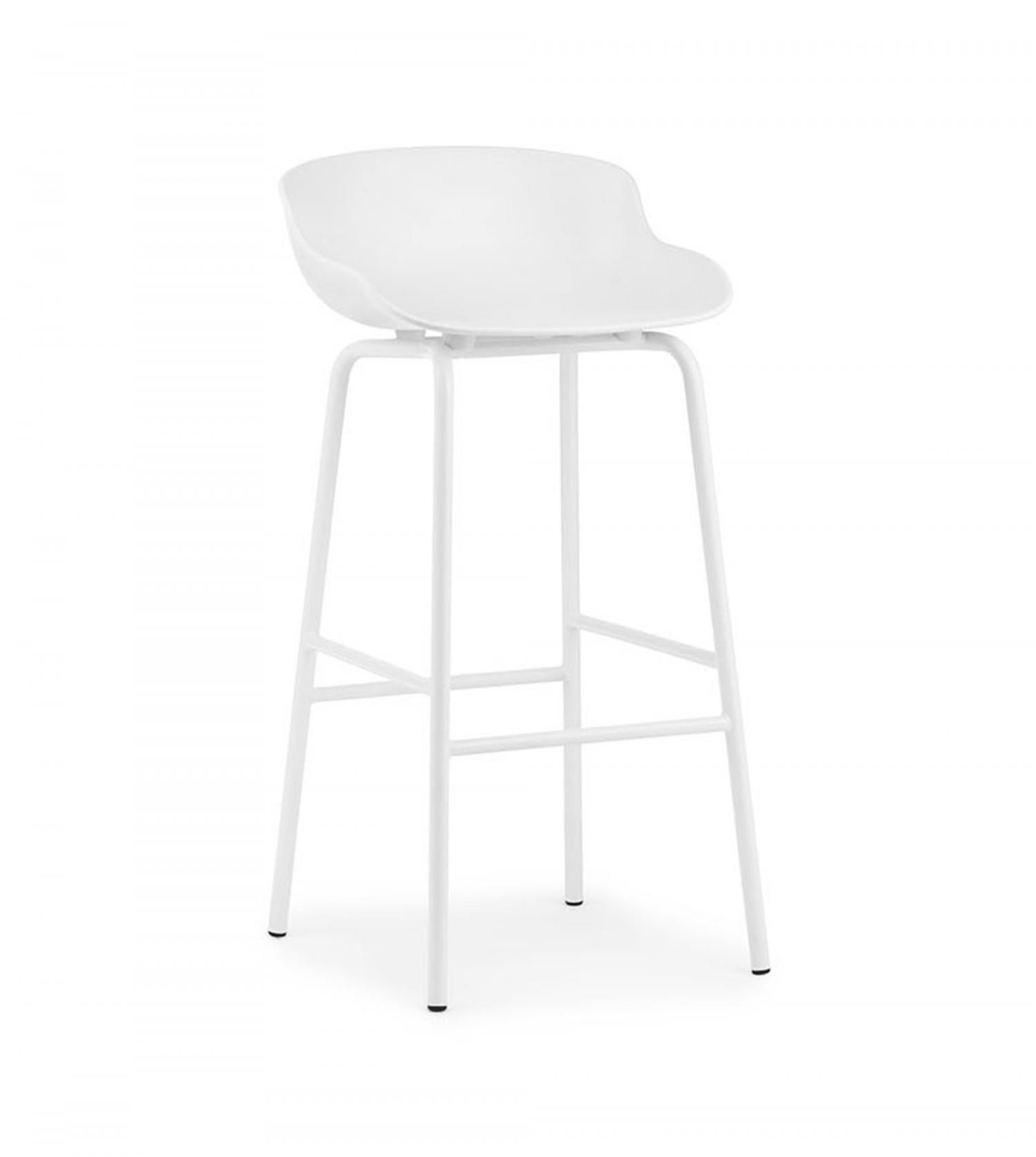 Tabouret Hyg - Piètement métal - H75