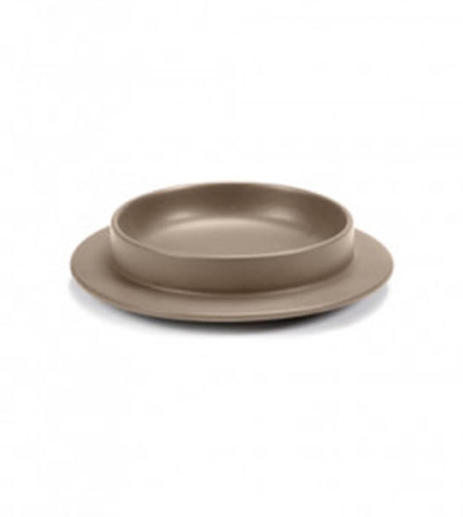 Bol / Assiette Dishes to dishes Low - VALERIE OBJECTS - beige - VALERIE  OBJECTS