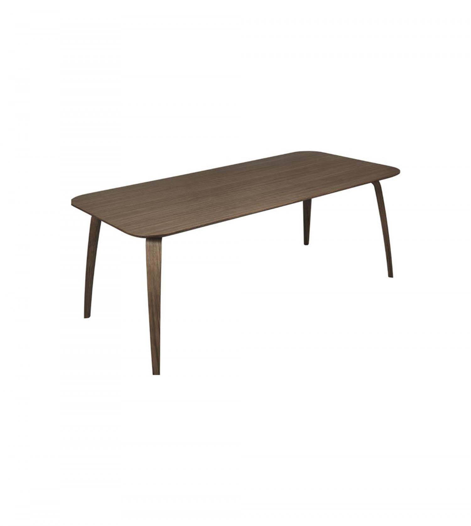 Table Gubi Dining table - Rectangulaire - 100x200cm