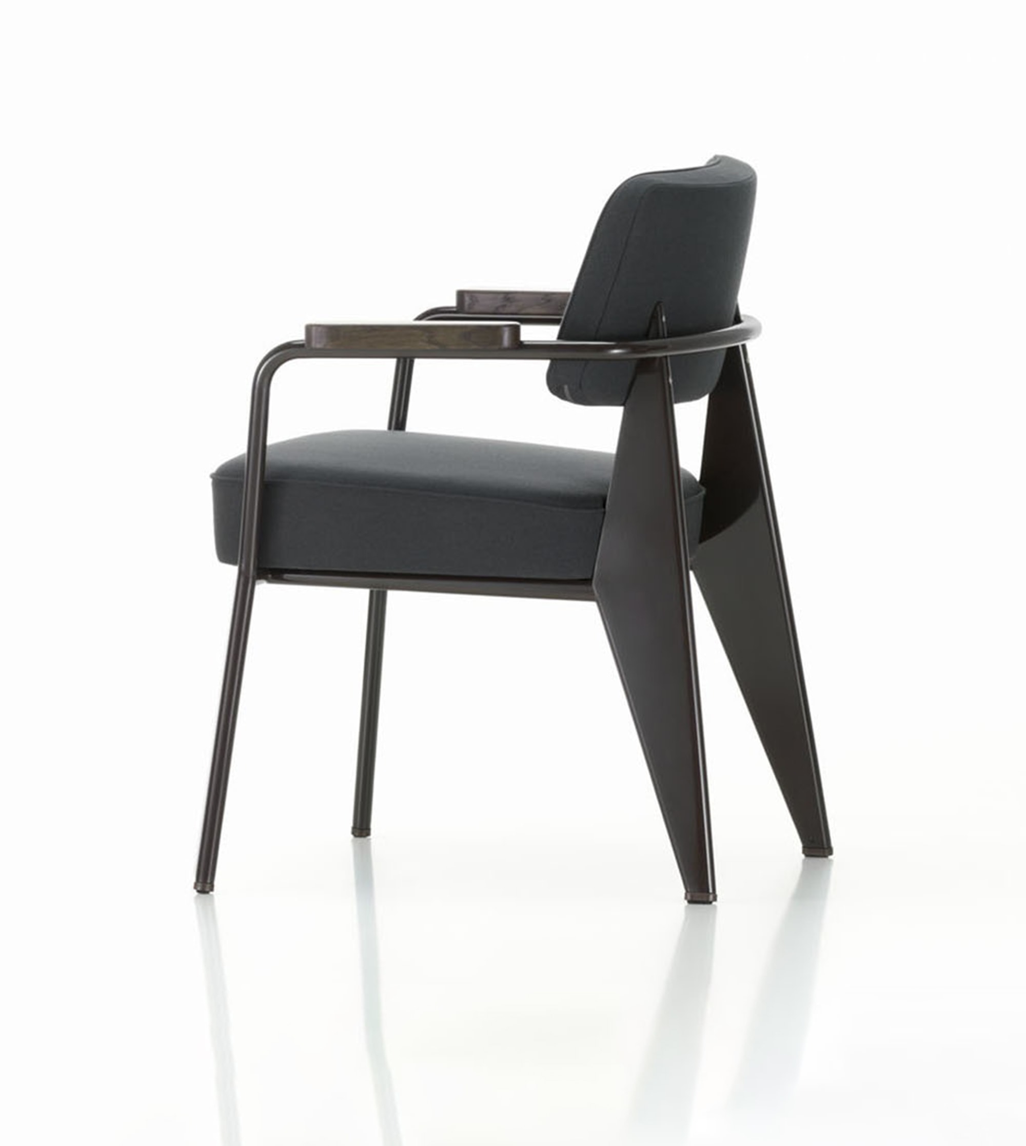 Elégant fauteuil de direction Haut de Gamme en cuir noir - Modèle Chic